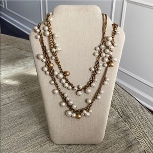 Stella & Dot Gabrielle Pearl Necklace